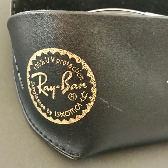 Authentic Ray-Ban Aviator Sunglasses, silver. - Picture 4 of 4